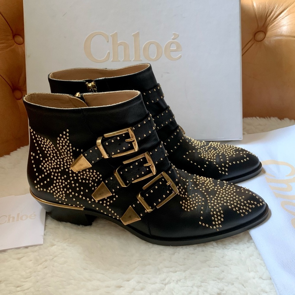 Chloe Susanna Studded Bootie BNIB 38